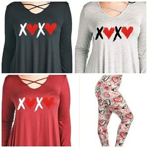 Tunic Valentine tops!